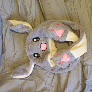 Bunny hat with flapping ears